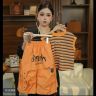 儿童2026夏季新款多巴胺条纹短袖套装男女童百搭韩版休闲两件套商品图
