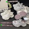 辰小六【透气增高老爹鞋】不顶脚不笨重设计2026夏季格雷系老爹鞋商品图
