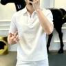 老钱风男士翻领短袖polo衫夏季薄款透气休闲T恤松弛感半截袖百搭商品图
