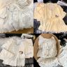 【三件套系列】云朵纱夏季短袖卡通睡衣少女家居服夏天套装商品图