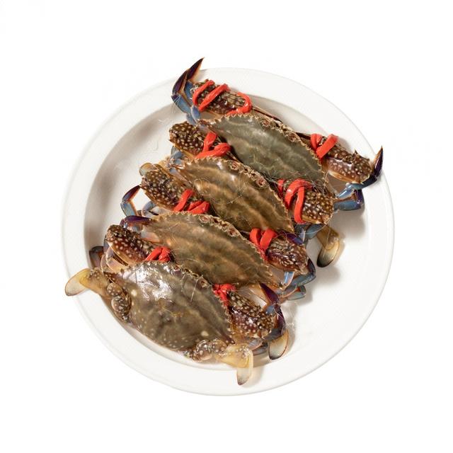 鲜活中号梭子蟹（每只2-3两）约500g【保鲜不保活】商品图