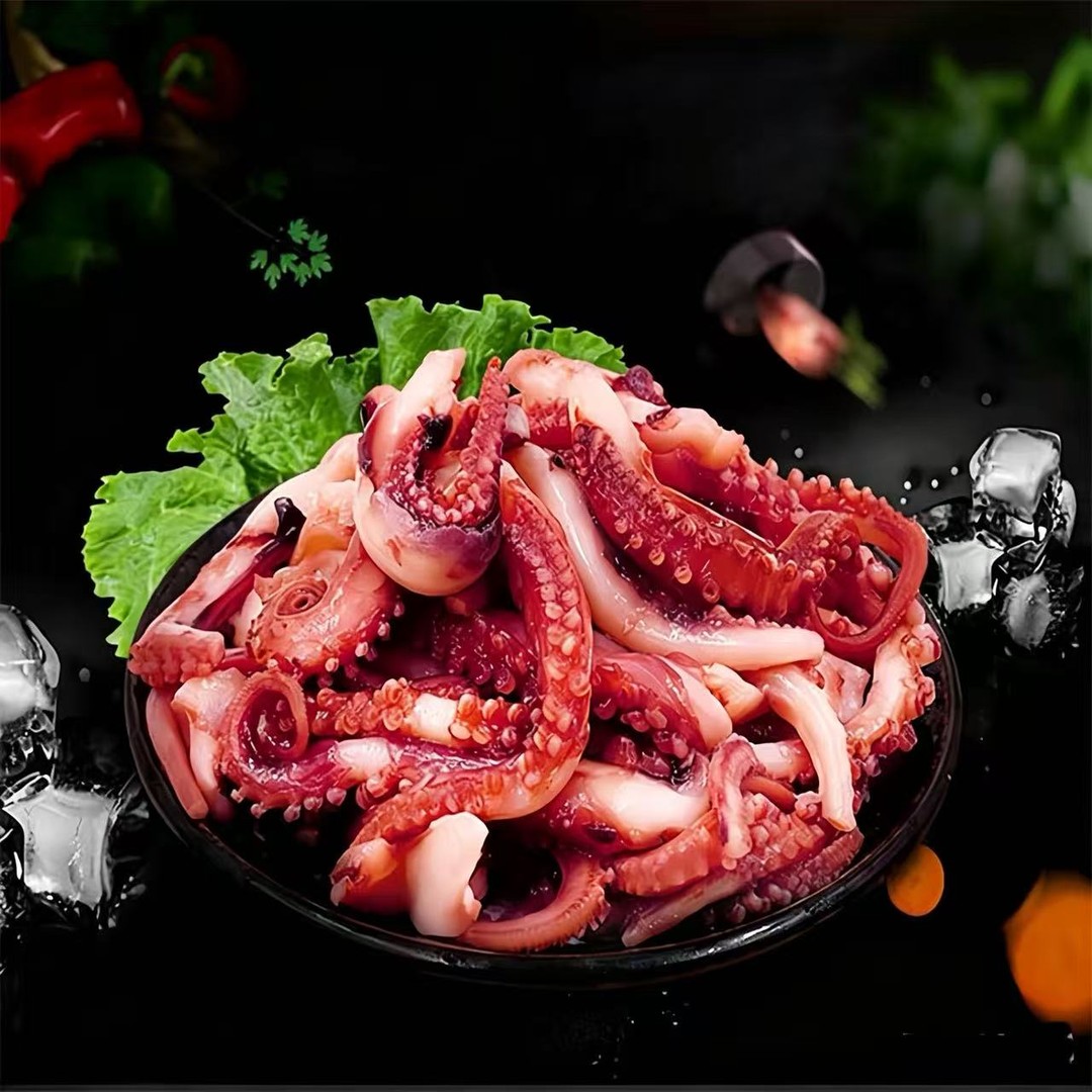 连云港船冻鱿鱼生鲜须开片鱿鱼爪冷冻海鲜500g/包×4包冷链发货商品图