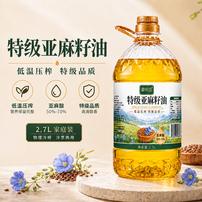 【夏味园】特级亚麻籽油冷榨特级品质商品图