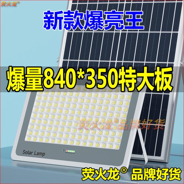 太阳能灯户外灯庭院灯室内照明灯防水天黑自动亮农村大门口路灯商品图