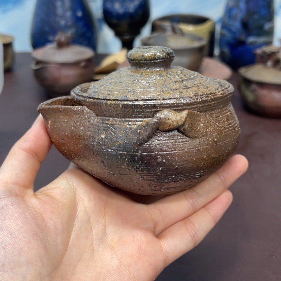 陶备前烧作品备前烧作品崎绅宝瓶150cc商品图