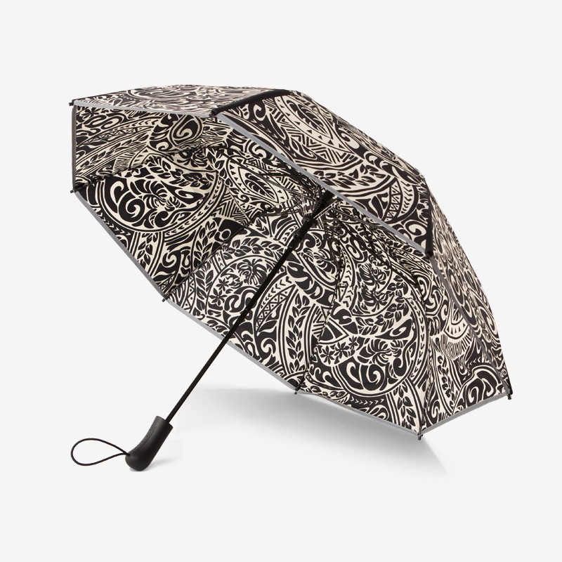 高档外贸两折晴雨伞8-11级抗风五级防泼晴雨两用UPF50+网红伞