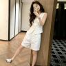 2026超火穿搭一整套淡人高知气质老钱风欧货白色马甲短裤套装女夏商品图