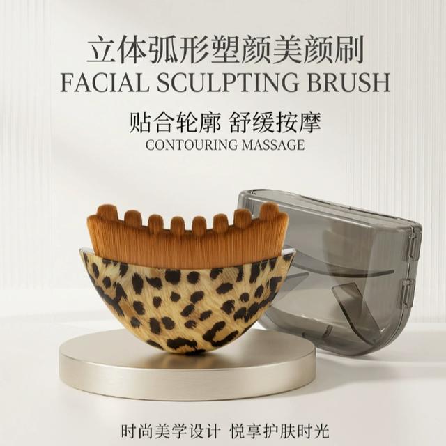 盒装多功能淋巴轮廓面部按摩刷紧致v脸洗脸刷毛孔深层洁面商品图