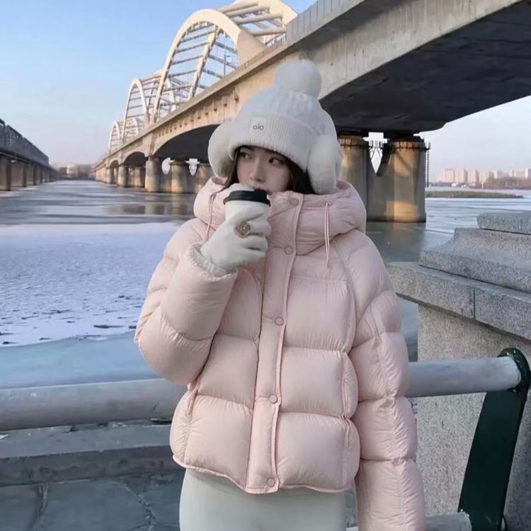「白鹅绒」26年新款升级6.0升级短款加厚羽绒服外套冬季女商品图
