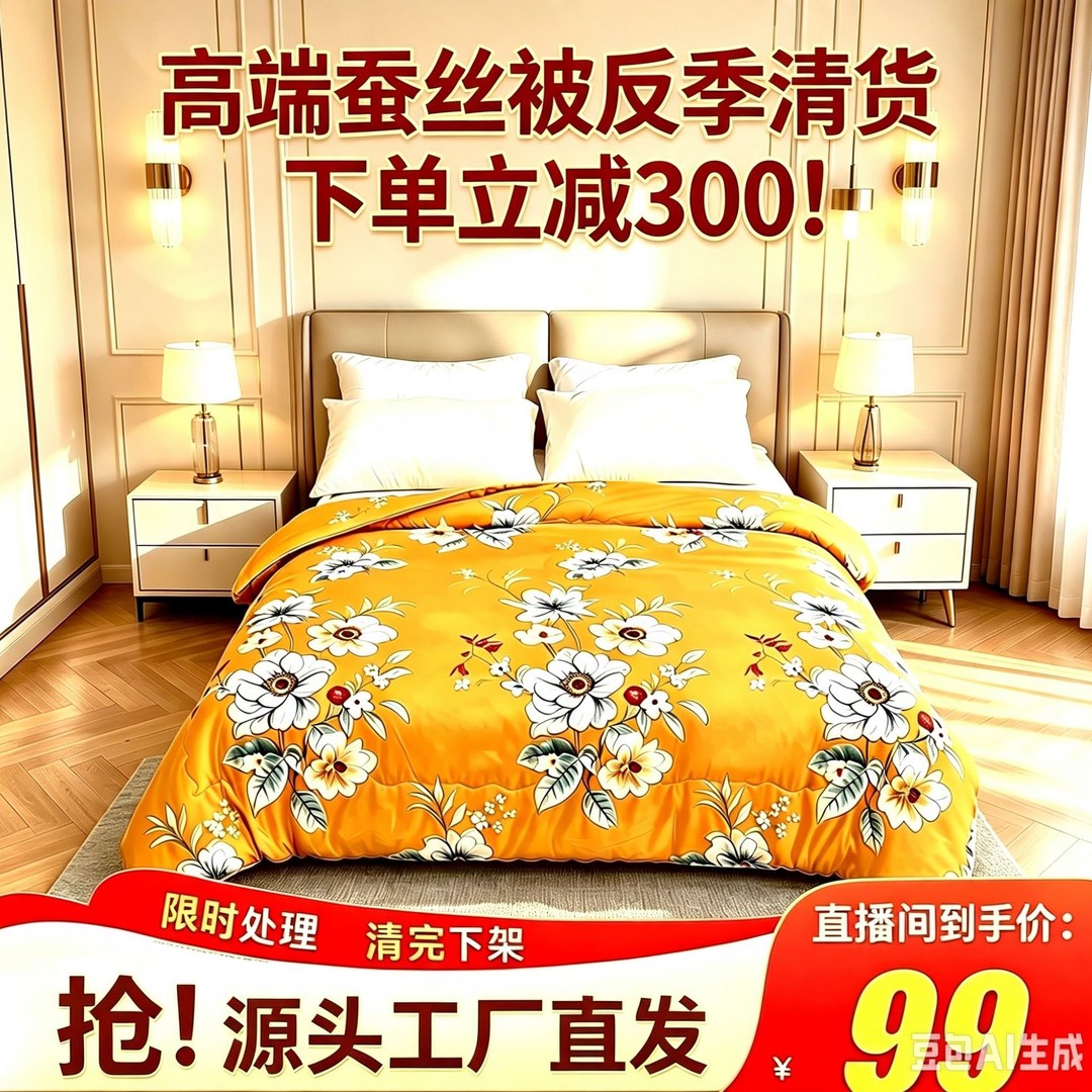 【反/季/处/理】高端手工蚕丝被 夏凉被 春秋被子 保暖冬被 商品图