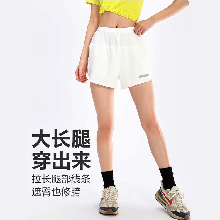 （五个口袋）运动短裤男女同款透气速干健身跑步裤马拉松商品图