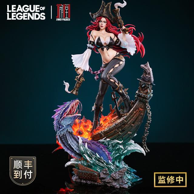 英雄联盟LOL x集美殿堂联名厄运小姐女枪1/6雕塑收藏摆件游戏周边商品图