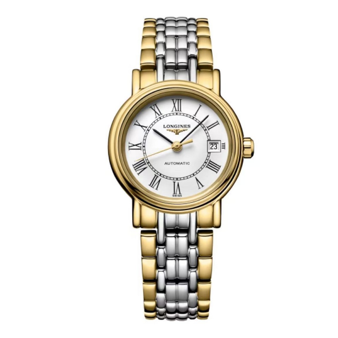 99新 Longines/浪琴 瑰丽系列321间金罗马自动机械表径25.5mm商品图