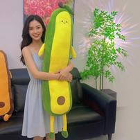 【新人福利】牛油果葡萄山竹长条抱枕女生睡觉夹腿侧睡睡觉枕头男生商品图