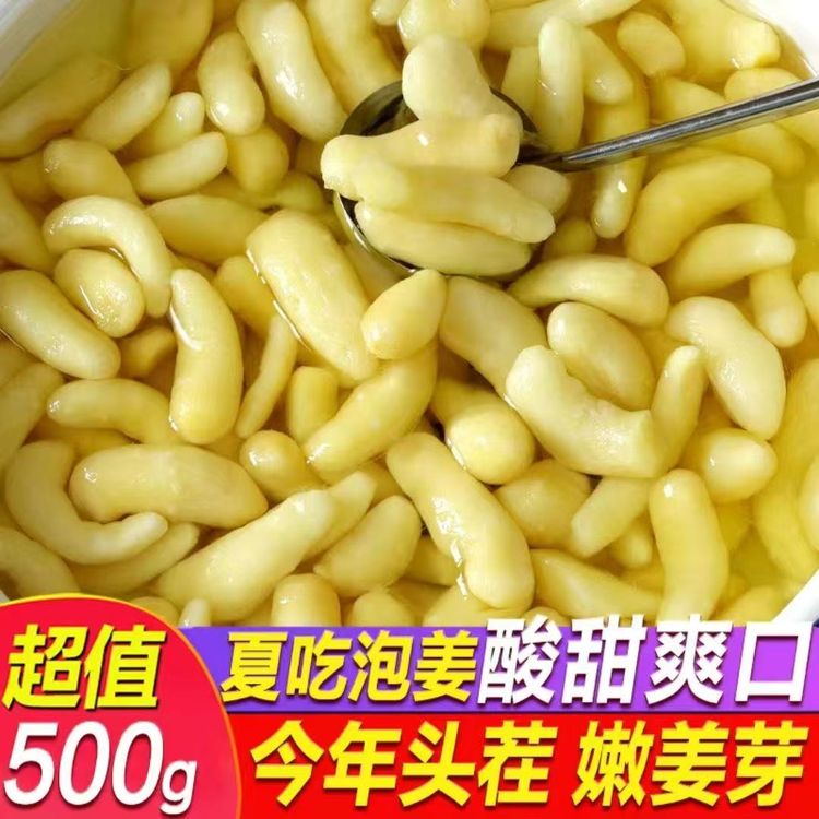 【到手三斤】枸杞嫩姜芽泡菜泡嫩姜枸杞泡嫩姜芽佐餐神器ZC商品图