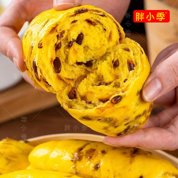 胖小季茯苓山药南瓜蜜豆卷五谷杂粮组合商品图