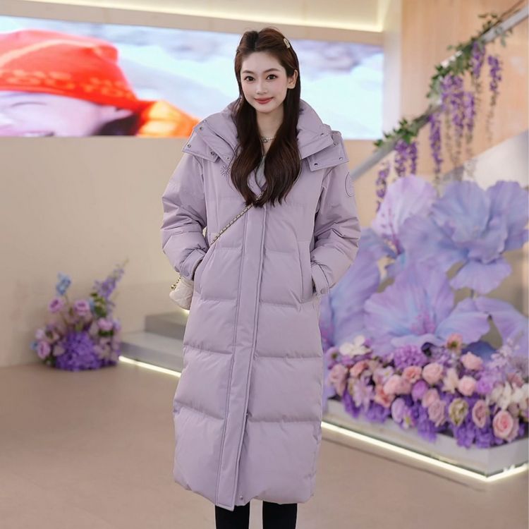 【反季羽绒服】雪中飞新款中长款羽绒服休闲冬季加厚保暖GQ0216商品图