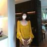 早秋女荷叶边方领系带长袖罩衫 Q 7452#商品图