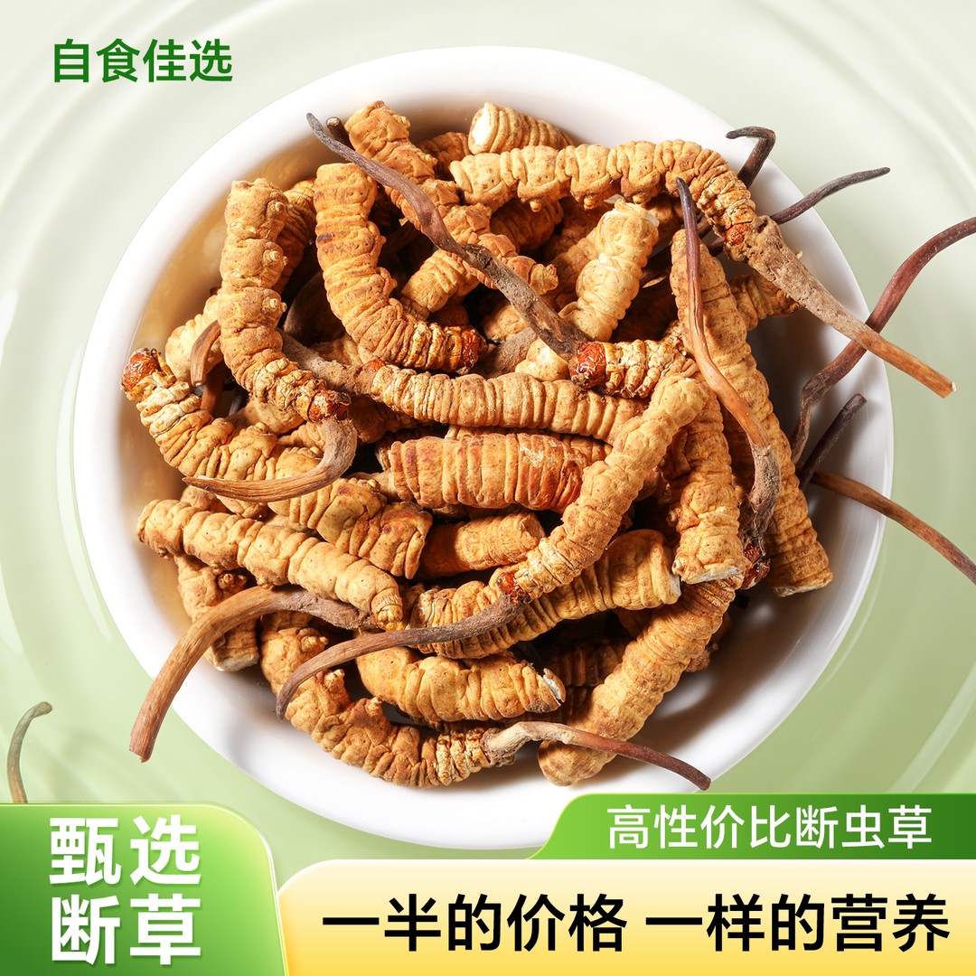 【仁养轩甄选】正宗冬虫夏草头茬大断草滋补实惠佳品商品图