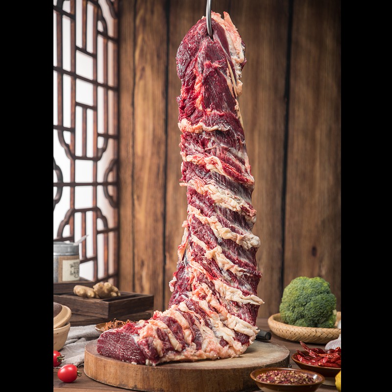 【牦牛吊龙肉】青藏牦牛天之牧新鲜涮烫肉质鲜嫩商品图