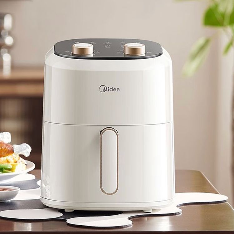 Midea/美的空气炸锅家用大容量免翻面电烤箱无油空气电炸锅4.5L 商品图