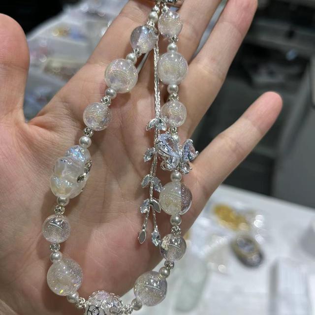 轻奢时尚手机装饰DIY配件配珠手工手机链商品图
