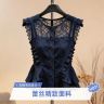 2026夏季新款蕾丝拼接荷叶边上衣女通勤风设计感高级感气质百搭商品图