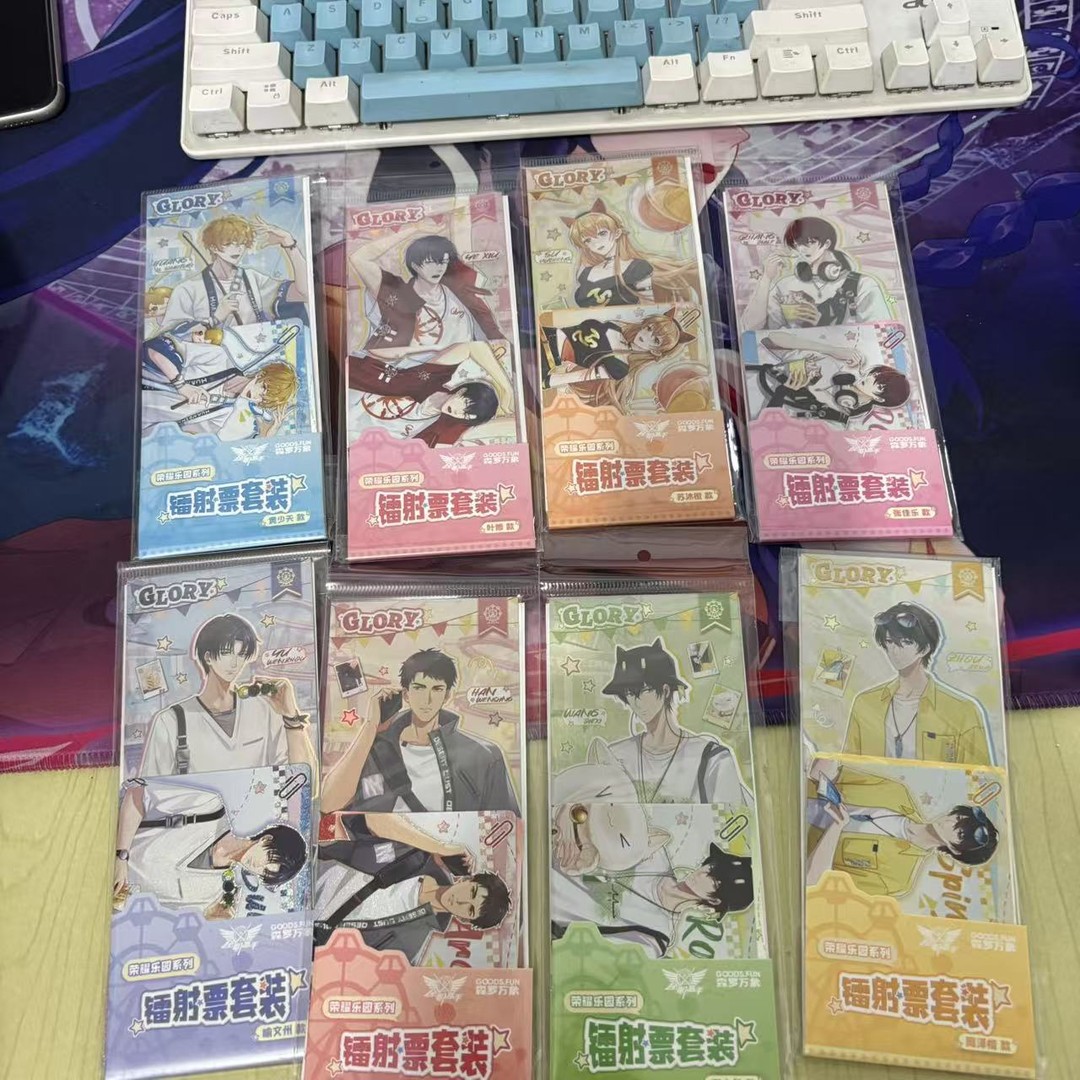 佳（1-20）正版官谷二次元周边徽章盲抽商品图