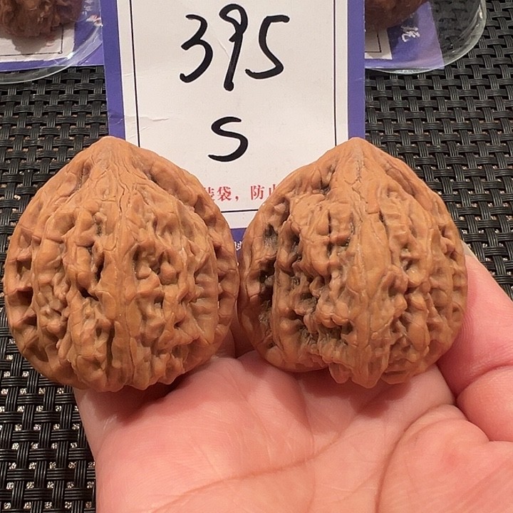 文玩核桃吊坠395号三角虎头王尺寸42全品货头商品图