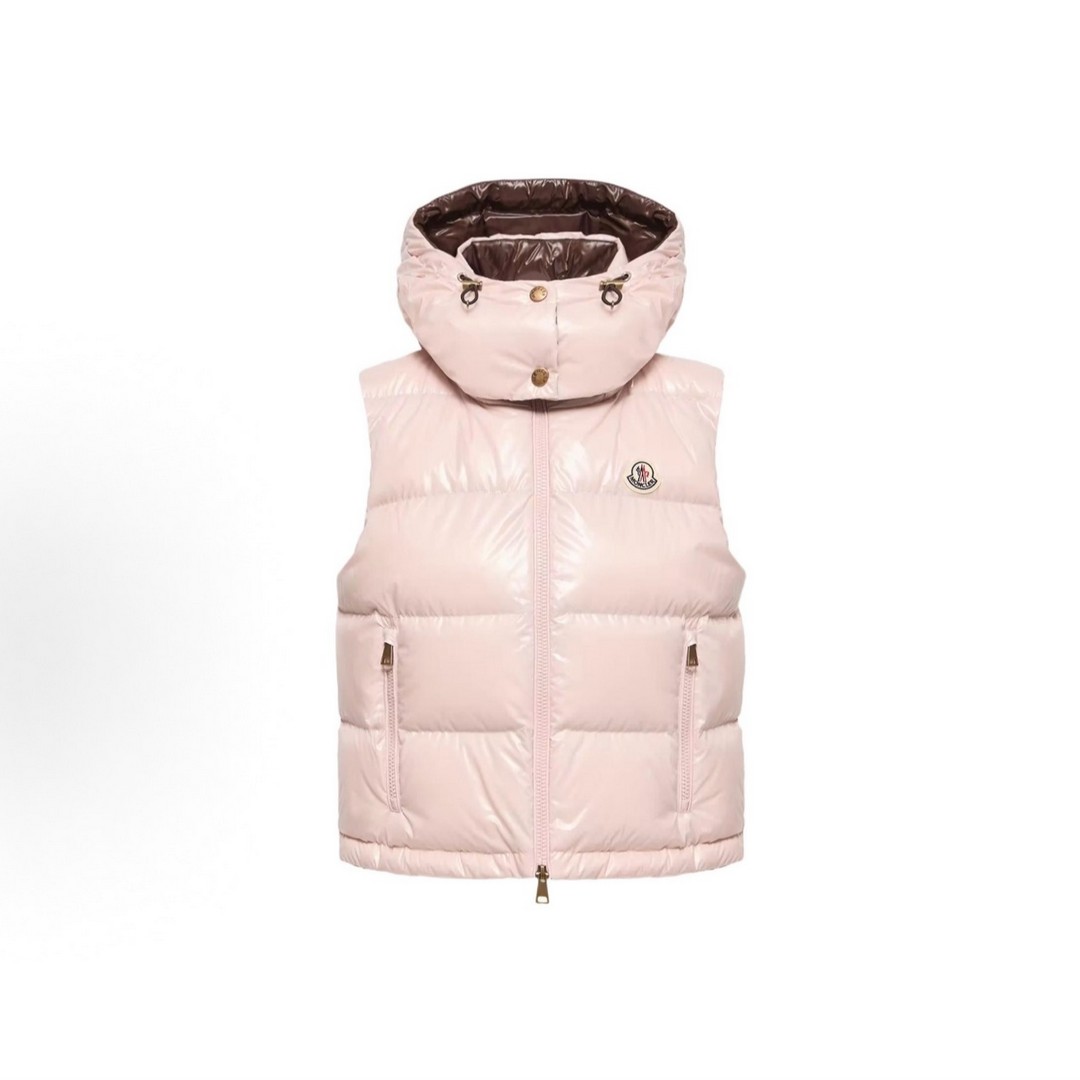 未使用 MONCLER FW26 Niverolle 女款连帽短款马甲（不支持7天）商品图