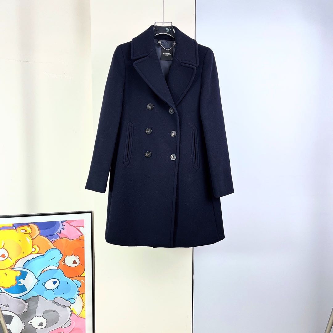 95新 MaxMara /毛呢大衣外套 /36码/Xspr4024商品图