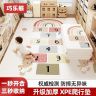 宝宝爬行垫安全婴儿家用客厅爬爬垫折叠无毒无味拼接儿童婴儿玩具商品图
