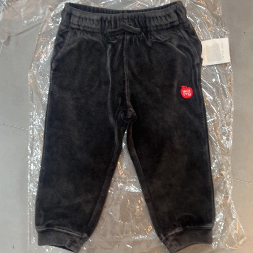 未使用 ALEXANDER WANG 3T 亚历山大王黑色红苹果裤子商品图