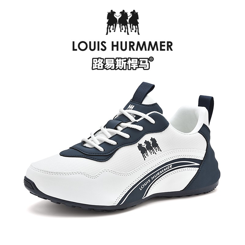 LOUISHURMMER路易斯悍马百搭时尚休闲手工高端定制增高软底帕拉鞋商品图