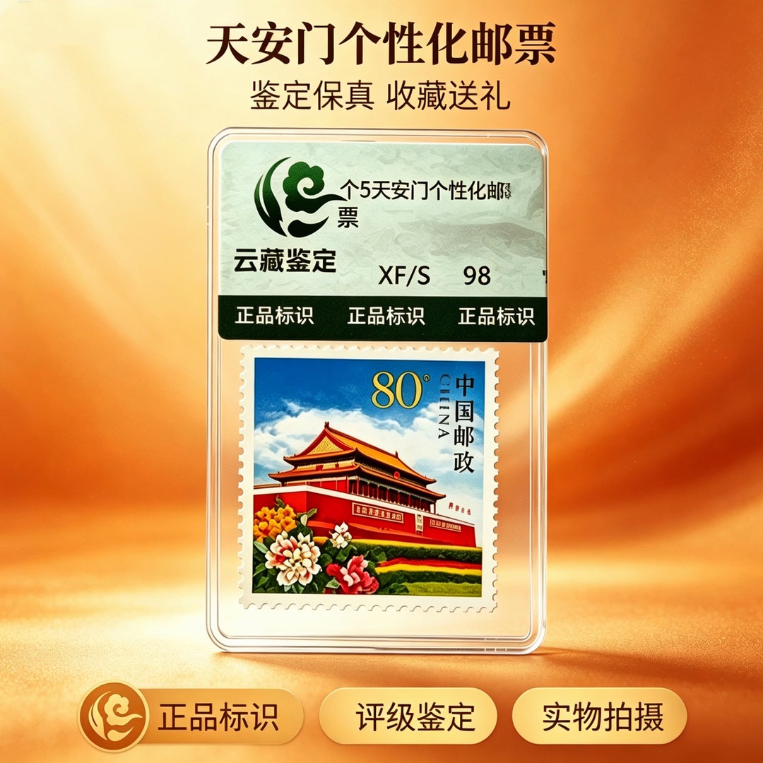 【云藏鉴定】2003年天安门个性化邮票收藏纪念封装邮票商品图