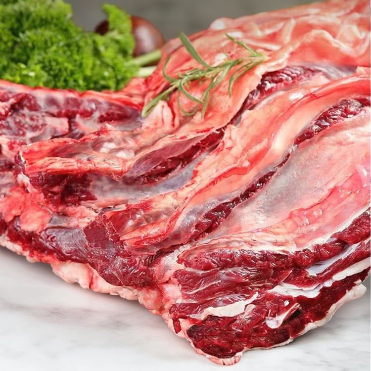 新鲜谷饲牛肋条4斤红烧清炖烧烤烤肉香煎烧烤 原切谷饲黄牛肉礼盒商品图