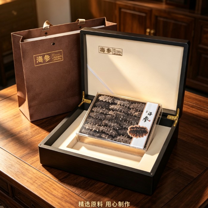 【买一送一】中秋节日送礼高档干海参20只装海参礼盒滋补送礼佳品商品图