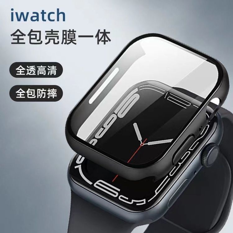 适用AppleWatchS11保护壳iwatch10苹果手表壳s9壳膜一体se3保护套商品图
