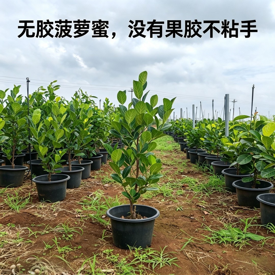 常有无胶菠萝蜜果树苗木嫁接果树苗脆香甜无胶菠萝商品图