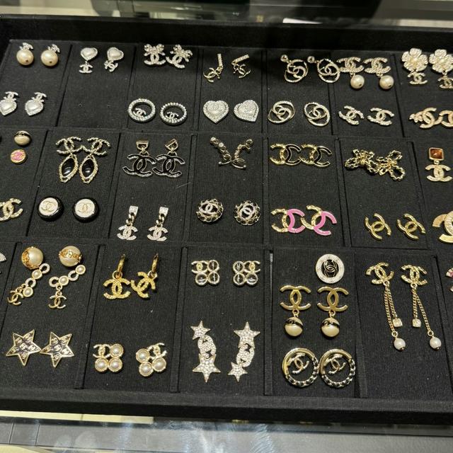 90新 Chanel/香奈儿 【达人专属  501-999】精致简约双C耳饰合集商品图