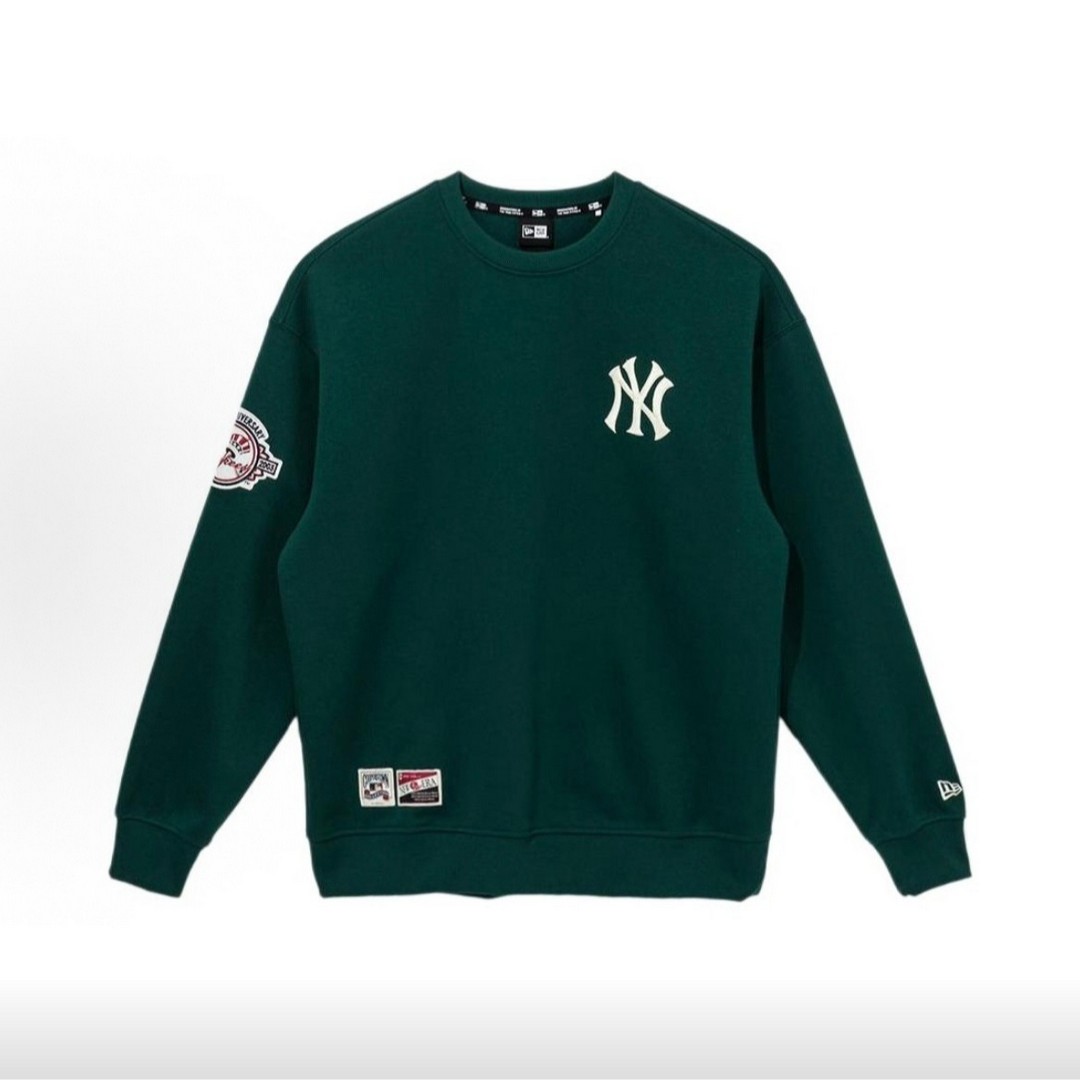 纽亦华&MLB卫衣同款经典潮流美式圆领简约透气简约刺绣男女同款商品图