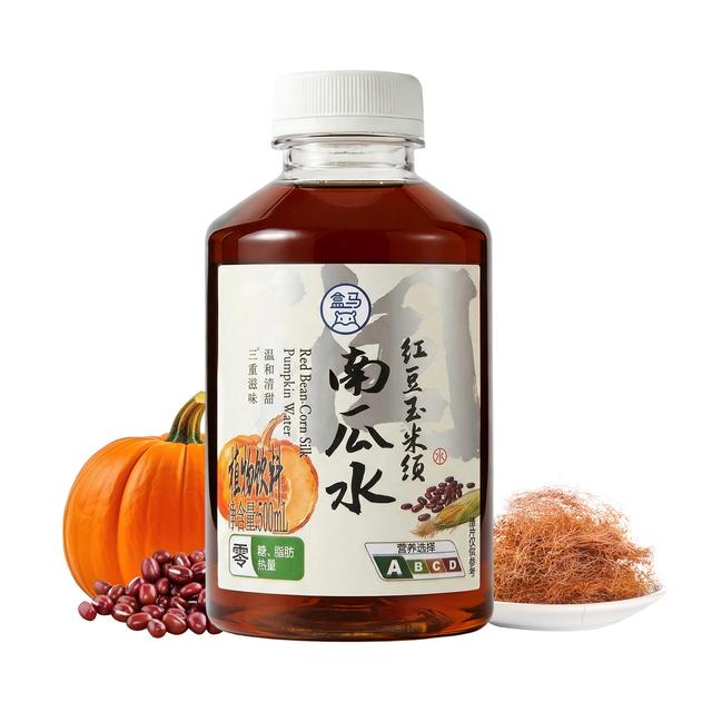 盒马 红豆玉米须南瓜水 500mL商品图
