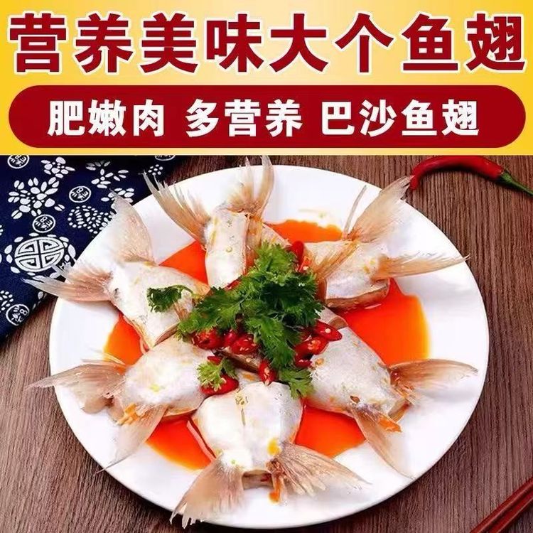 【冷链配送】新鲜巴沙鱼翅5斤鱼肥油鱼腩批发冷冻商品图