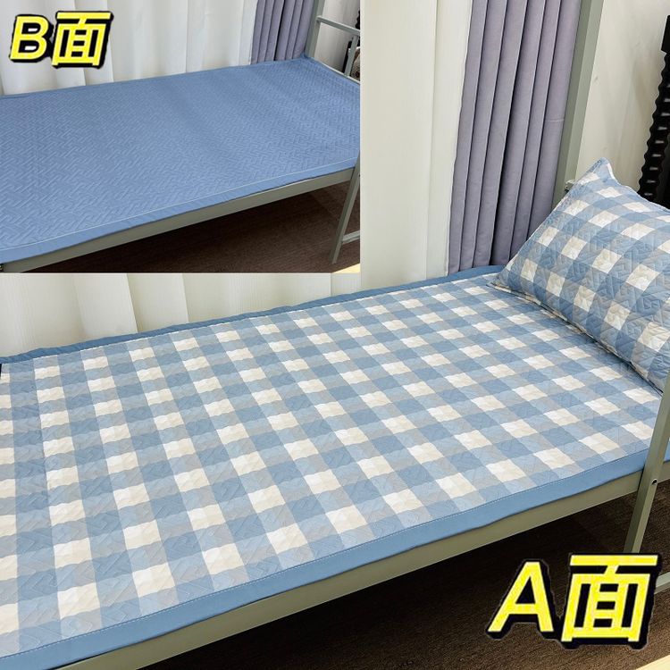 【开学必备】学生宿舍单人床盖上下铺褥子双面通用隔脏垫沙发飘窗垫商品图