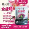 青丛园丁优补九合一全能肥茎秆粗壮绿叶枝繁叶茂花多艳丽促花通用商品图