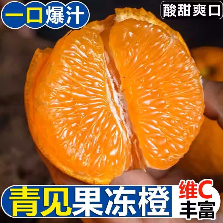 【顺丰包邮】四川眉山青见果冻橙新鲜水果酸甜手剥甜橙榨汁专用橙子商品图
