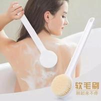 日式洗澡沐浴刷子刷后背搓澡搓泥澡巾成人软毛搓背不求人神器商品图