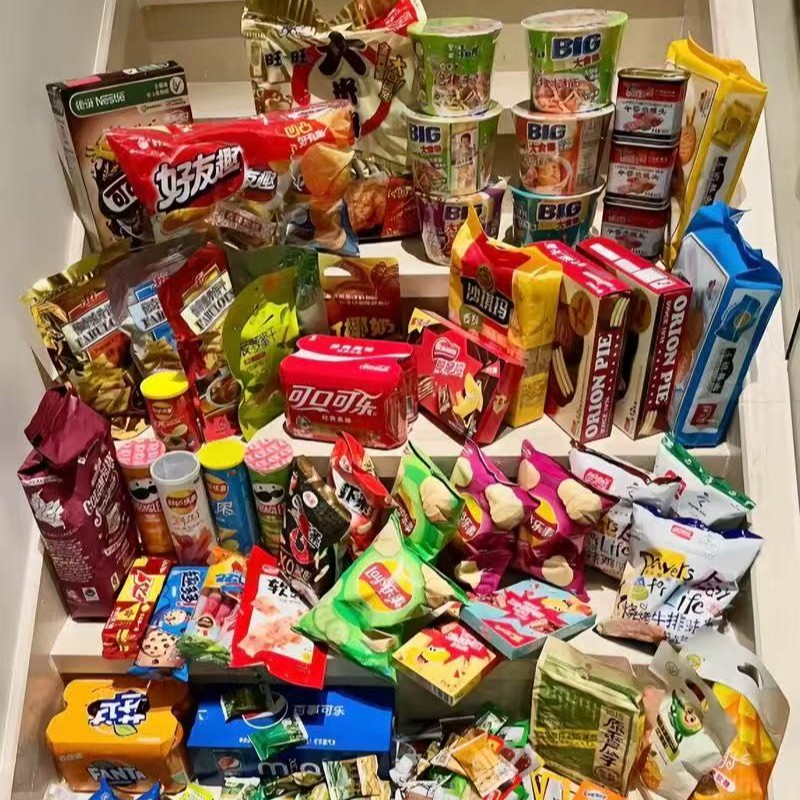 休闲追剧扣号小零食混装商品图