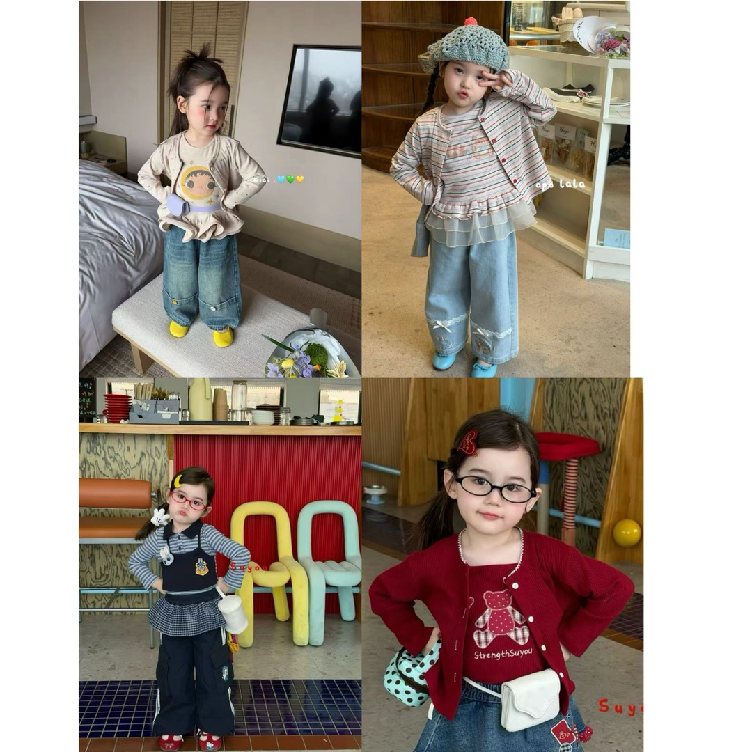 【M601-M699】品牌童装女童2026年公主裙小童洋气吊带连衣裙可爱商品图
