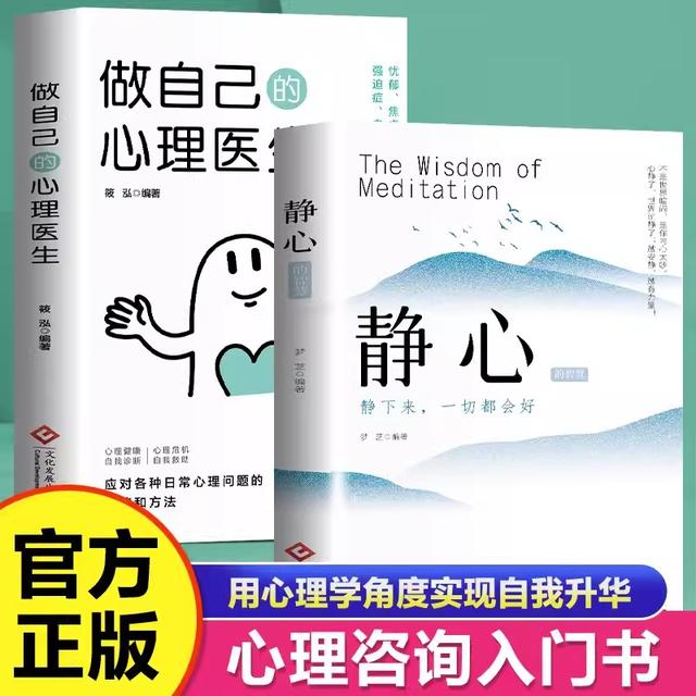 静心正版做自己的心理医生战胜焦虑抑郁的心理积极心理学情绪控制商品图